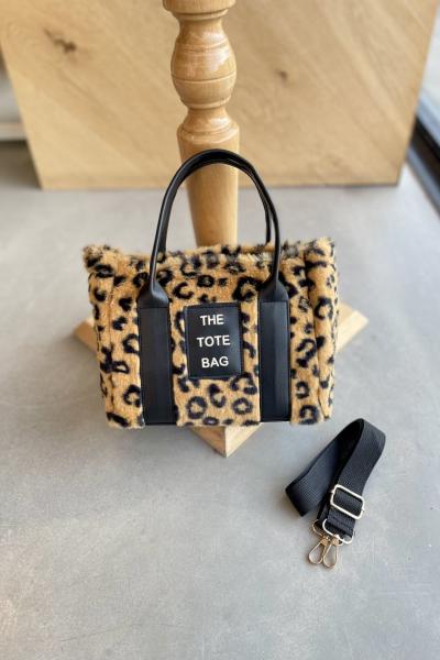 The Totebag Leopar Çanta Leopar