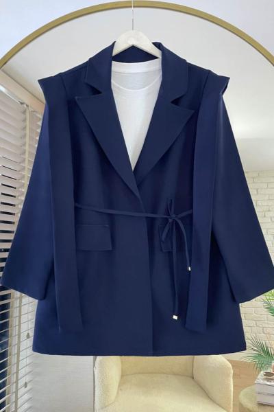 Maria Ceket Koyu Lacivert