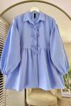 Lisa Gömlek Bebe Mavisi