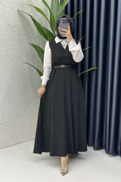 Kemerli Poliviskon Jile Siyah