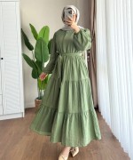 Manolya Elbise Yeşil