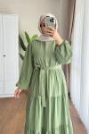 Manolya Elbise Yeşil