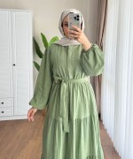 Manolya Elbise Yeşil