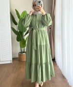Manolya Elbise Yeşil