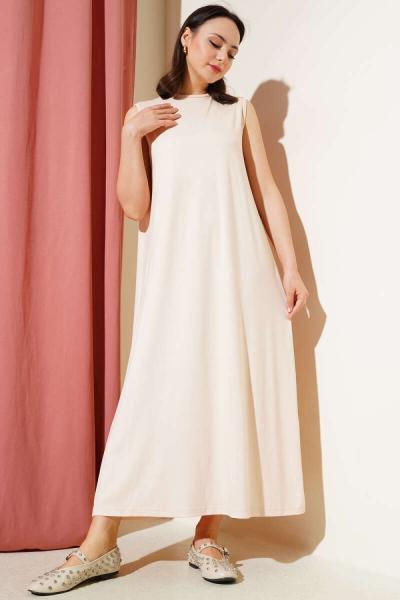 Sıfır Kol Elbise İçliği Ten Rengi