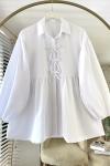 Lisa Gömlek Beyaz