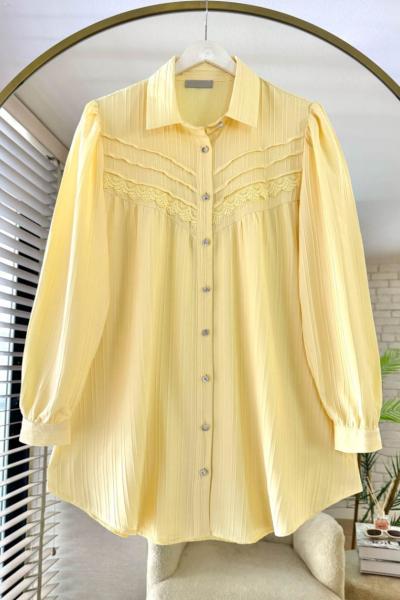 Almira Gömlek Sarı