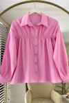 Mabel Kısa Gömlek Pembe
