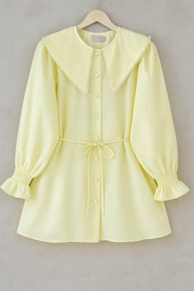 İnci Gömlek Sarı