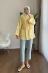 Müslin Kimono Sarı