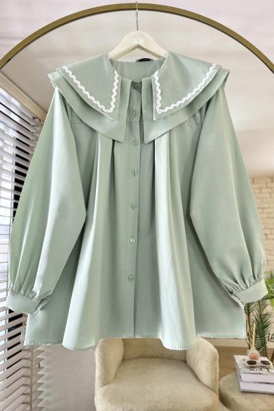 Luna Gömlek Açık Yeşil