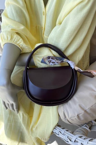 Scarf Çanta Acı Kahve