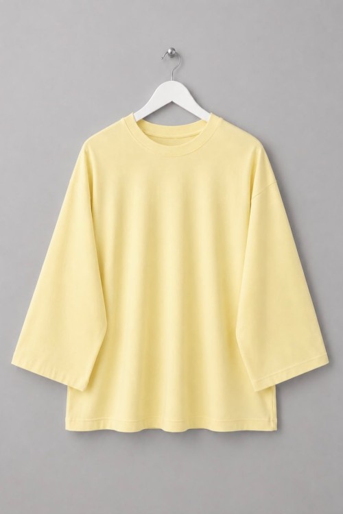 Basic Süprem Sweatshirt Sarı