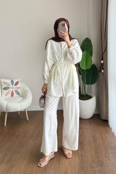 Arya İkili Takım Ekru