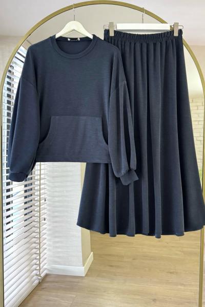 Kanguru Cepli Pike Takım Antrasit