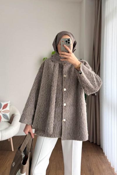 Seyyar Atkılı Mara Ceket Vizon