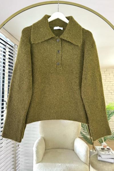 Polo Yaka Renata Kazak Haki