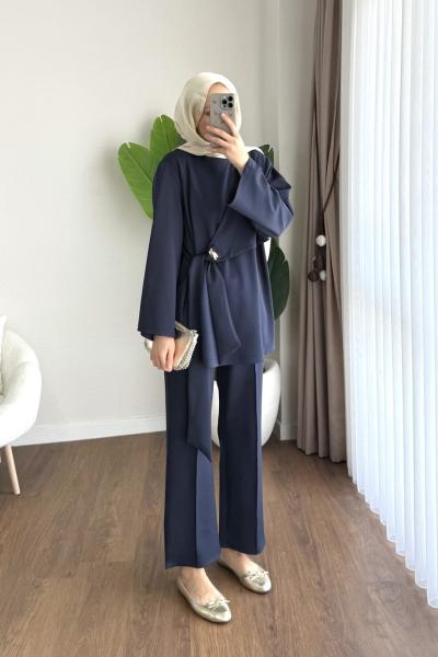 Leroy İkili Takım Lacivert