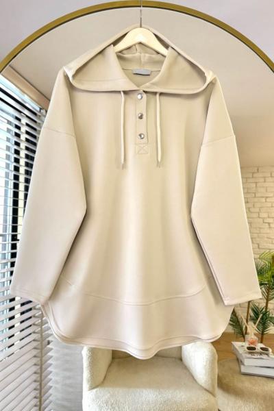 Dustin Scuba Tunik Bej