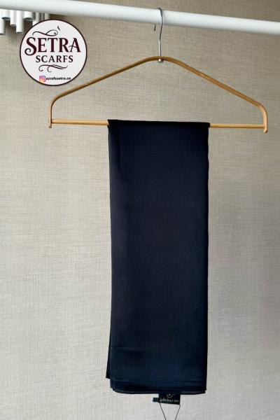 Jan Jan Şifon Şal Siyah