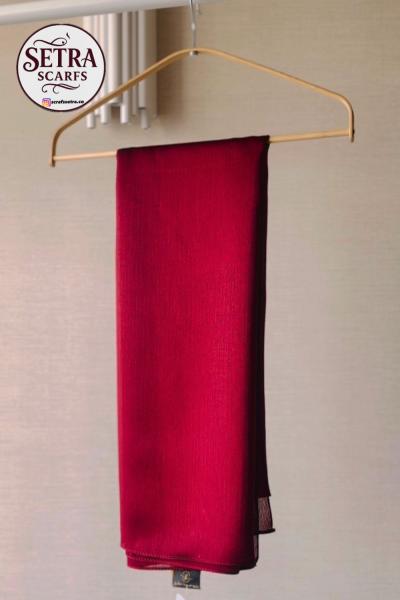 Jan Jan Şifon Şal Bordo