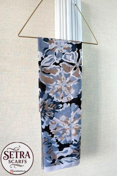 Hanzade Şal  Siyah-Krem