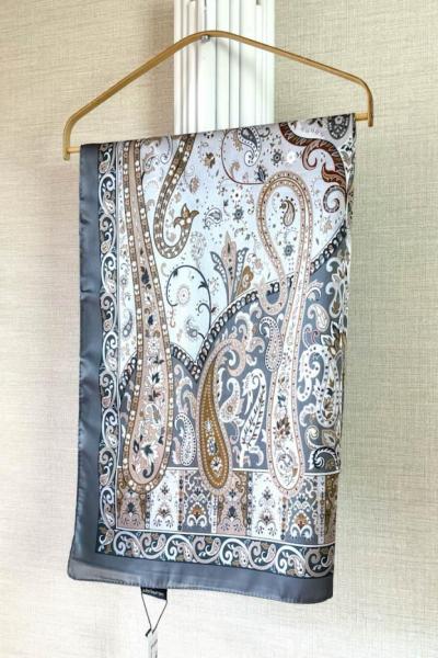 Etnik Desenli Janjan Şal (A) Mint Yeşili