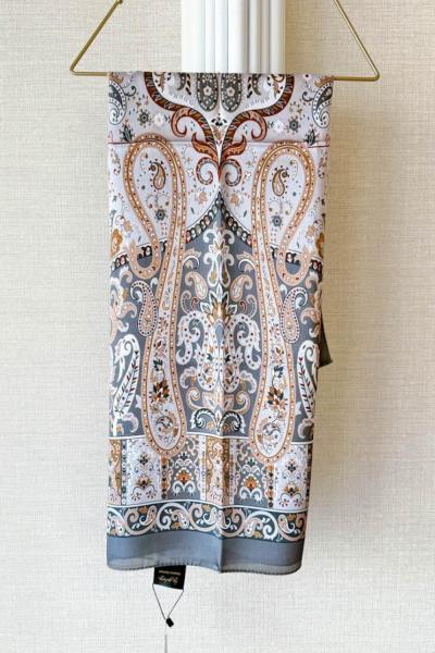 Etnik Desenli Janjan Şal (A) Mint Yeşili