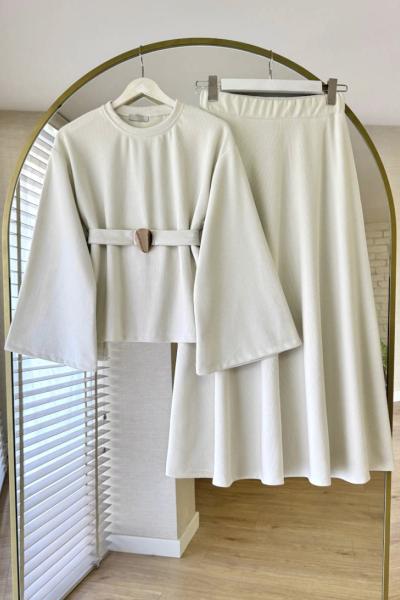 Etekli Selanik Takım Krem