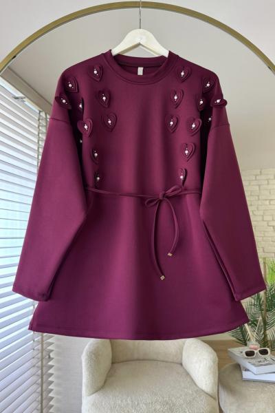 Liva Scuba Tunik Bordo