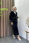 Angora Etekli Takım Siyah
