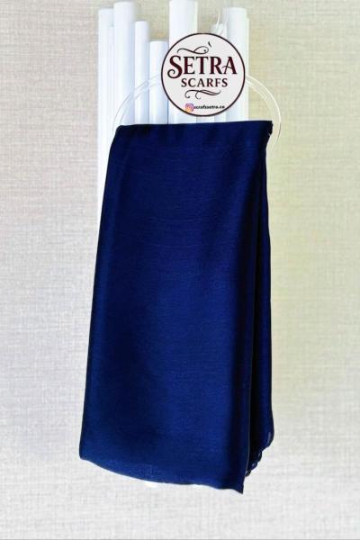 Jan Jan Şifon Eşarp Lacivert