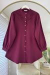 Lace Tunik Bordo