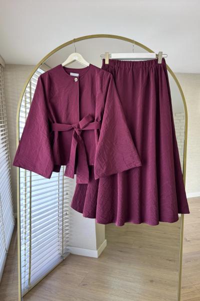 Crush Etekli Takım Bordo