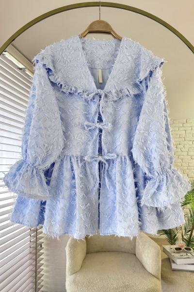 Eliza Ceket Bebe Mavisi