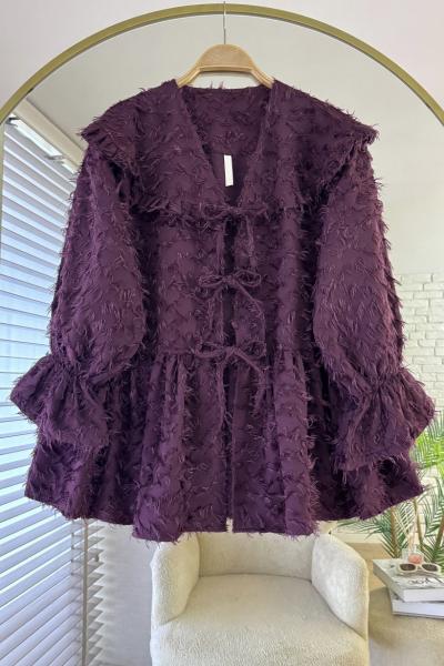 Eliza Ceket Mürdüm