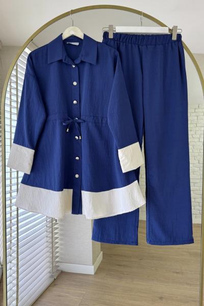 Lotus Garnili Takım Lacivert