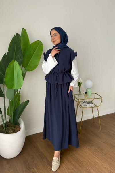 Marga Üçlü Takım Lacivert