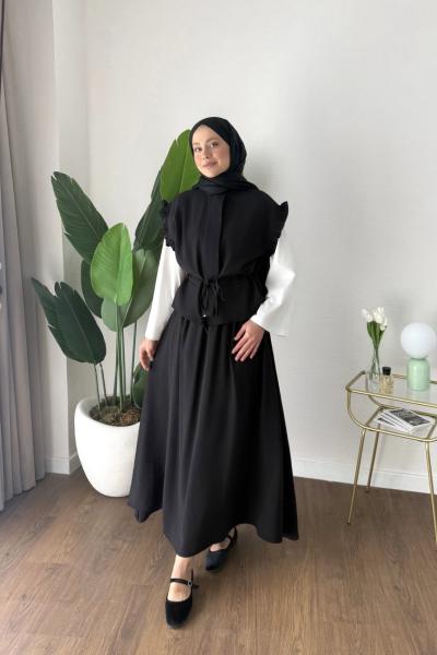 Marga Üçlü Takım Siyah