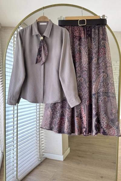 Etro Etekli Takım Vizon