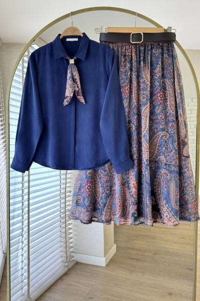 Etro Etekli Takım Lacivert