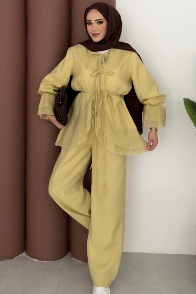 Aster İkili Takım Yağ Yeşil