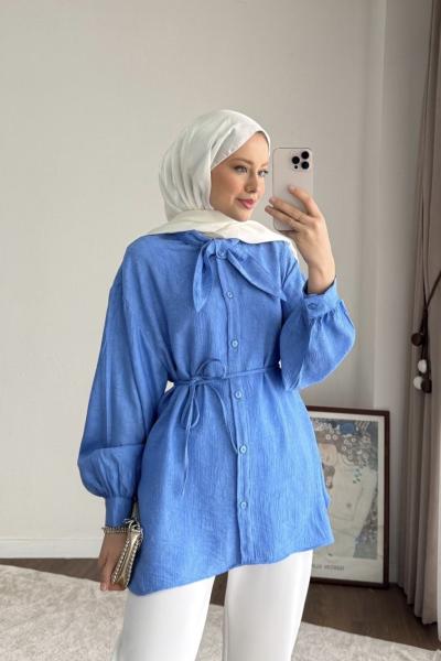 Twig Gömlek Mavi