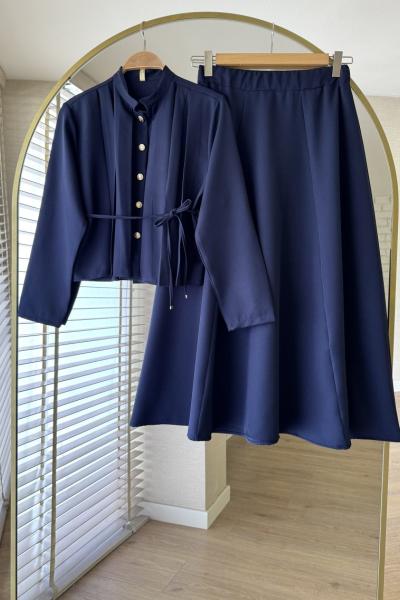 Berry Etekli Takım Lacivert