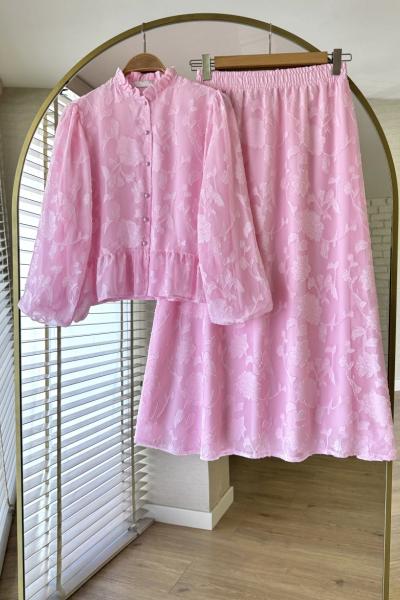 Pimenta Etekli Takım Pembe