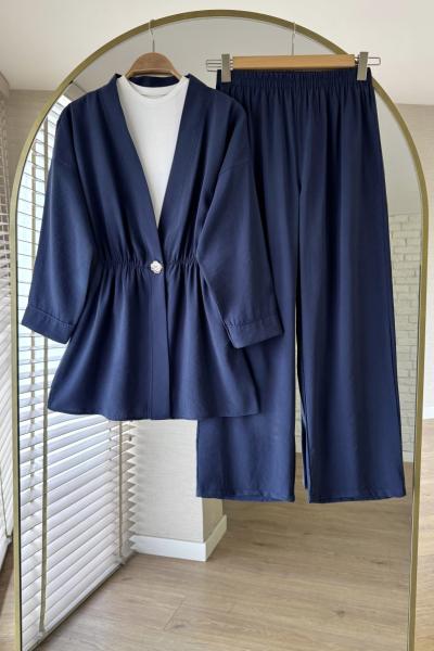 Mary İkili Takım Lacivert