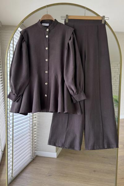 Fresh İkili Takım Kahverengi