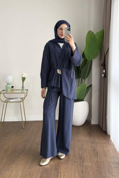 Clove Modal Takım Lacivert