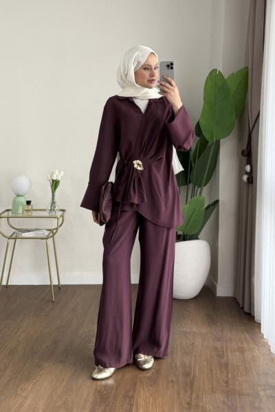 Clove Modal Takım Mürdüm