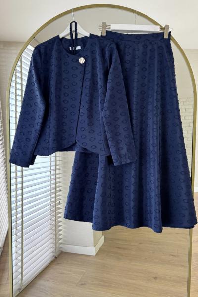 Jasmine Etekli Takım Lacivert